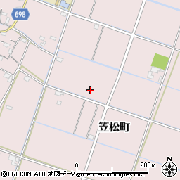 三重県松阪市笠松町392周辺の地図