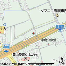 岡山県岡山市中区倉田511周辺の地図