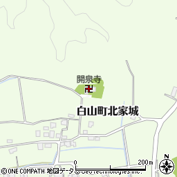 開泉寺周辺の地図