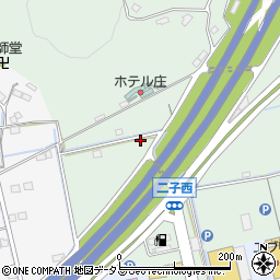 岡山県倉敷市二子389周辺の地図