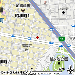 博寿会横田医院周辺の地図