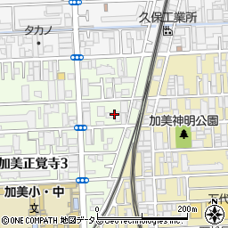 グループホーム れもんの樹加美正覚寺周辺の地図
