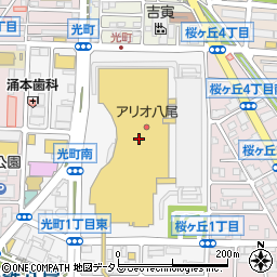 ＯＲＩＨＩＣＡアリオ八尾店周辺の地図