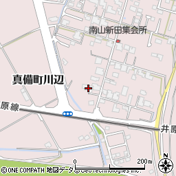 岡山県倉敷市真備町川辺1495周辺の地図