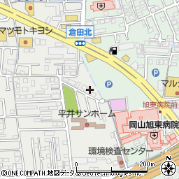 岡山県岡山市中区平井1091-6周辺の地図