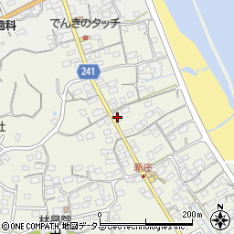静岡県牧之原市新庄112-1周辺の地図