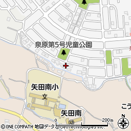 奈良県大和郡山市泉原町29-1周辺の地図