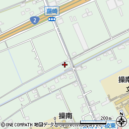 岡山県岡山市中区倉田443周辺の地図