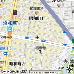 個別指導キャンパス　昭和町校周辺の地図