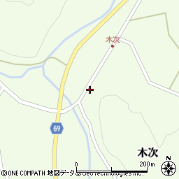 広島県山県郡北広島町木次739周辺の地図