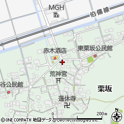 岡山県倉敷市栗坂73-6周辺の地図
