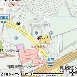 岡山県岡山市中区倉田615周辺の地図