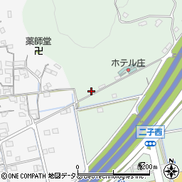 岡山県倉敷市二子418周辺の地図