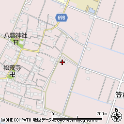 三重県松阪市笠松町434周辺の地図