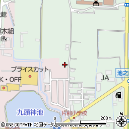 奈良県大和郡山市池之内町37周辺の地図