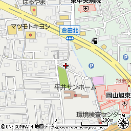 岡山県岡山市中区平井1091-1周辺の地図