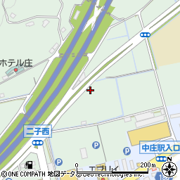 岡山県倉敷市二子315周辺の地図