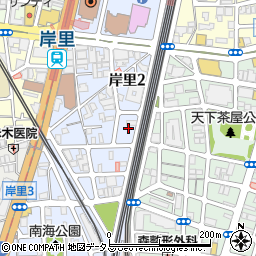 大阪厨房設備株式会社周辺の地図