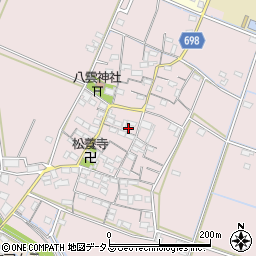三重県松阪市笠松町223周辺の地図
