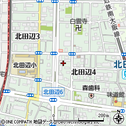 鈴木塗装工務店大阪支店周辺の地図