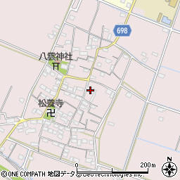 三重県松阪市笠松町227周辺の地図