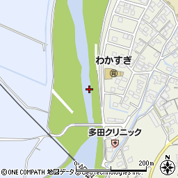 天花寺橋周辺の地図