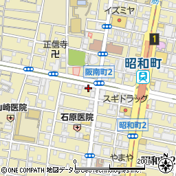 ハイボールと松阪豚 ちょーず堂 昭和町周辺の地図