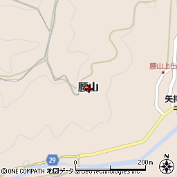 三重県伊賀市腰山周辺の地図