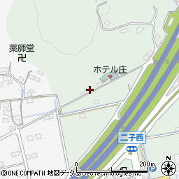岡山県倉敷市二子537周辺の地図