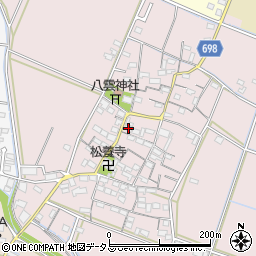 三重県松阪市笠松町203周辺の地図