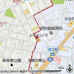 焼肉ダルマ 青江店周辺の地図