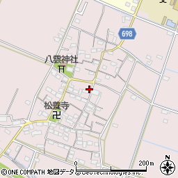 三重県松阪市笠松町225周辺の地図