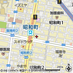 三菱ＵＦＪ銀行昭和町駅前 ＡＴＭ周辺の地図