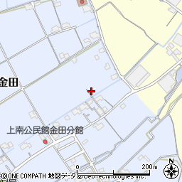 岡山県岡山市東区金田951周辺の地図