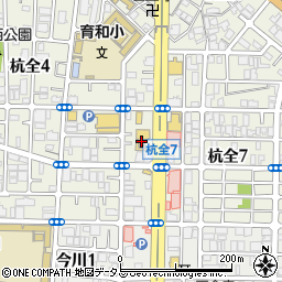 大阪トヨペット東住吉くまた店周辺の地図