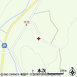 広島県山県郡北広島町木次636周辺の地図