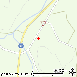 広島県山県郡北広島町木次723周辺の地図