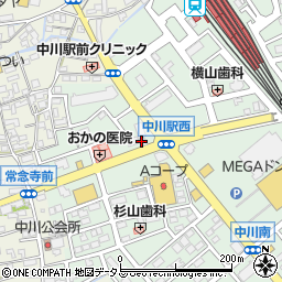 ケーティーエスライン（合同会社）　松阪営業所周辺の地図