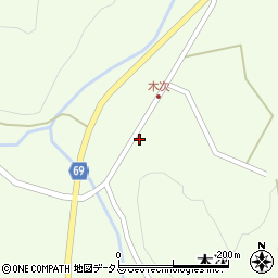 広島県山県郡北広島町木次733周辺の地図