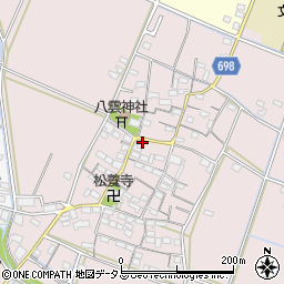 三重県松阪市笠松町202周辺の地図