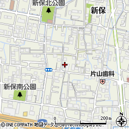 岡山県岡山市南区新保602周辺の地図