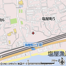 兵庫県自治研修所周辺の地図