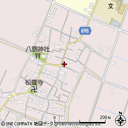 三重県松阪市笠松町240周辺の地図