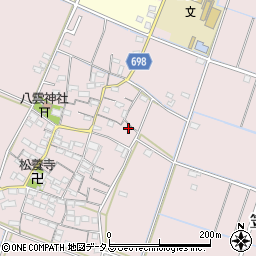 三重県松阪市笠松町383周辺の地図