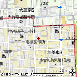 東邦加工所周辺の地図