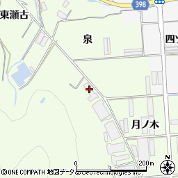 愛知県田原市石神町外山38周辺の地図