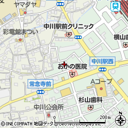 中川ファーストマンション３周辺の地図