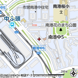 株式会社志布志貨物海運　大阪連絡事務所周辺の地図