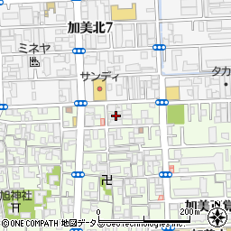 ピースフリー正覚寺周辺の地図