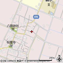 三重県松阪市笠松町382周辺の地図